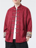 Men's Cool Vintage Chinese Style Frog Button Jacket