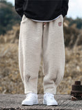Men's Faux Lamb Wool Super Warm Winter Pants