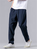 Comfort Elastic Waist Casual Pants For Men