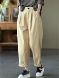 Women's Autumn Extra Loose Cotton Harem Pants