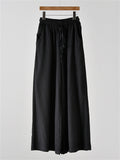 Women's Summer Comfortable Linen Yoga Wide Leg Pants