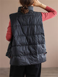 Women's Winter Warm White Duck Down Vest