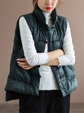 Women's Winter Warm White Duck Down Vest