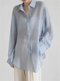 Women's Summer Anti UV See-Through Beach Shirt