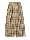 Men's Spring & Autumn Loose Plaid Pants