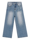 Men's Stylish Washed Loose Fit All Match Jeans