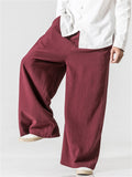 Men's Casual Comfy Wide Leg Loose Linen Pants