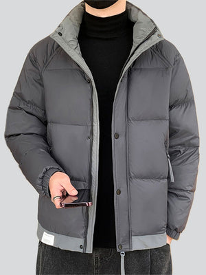 Men's Trendy Stand Collar Down Coats