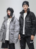 Unisex Fashion Street Duck Down Coat