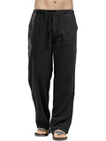 Men's Linen Loose Straight Pants