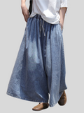 Light Blue Wide Leg Relaxed Women's Jeans