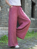 Women's Silk Soft Comfy Silk Floor-Length Pants