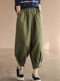 Summer Fall New Casual Loose Solid Pants For Women