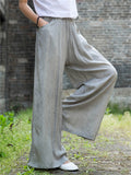 Women's Silk Soft Comfy Silk Floor-Length Pants