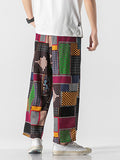 Retro Drawstring Cotton Linen Pants