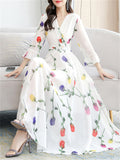 Chiffon French Style Elegant Ladies Dresses