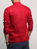 Fashionable Charming Cotton Linen Men's Jackets