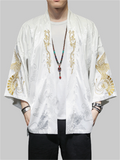 Retro Embroidery Loose Cloak Jackets