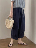 Fashion Cozy Lightweight Cotton Linen Pants for Women