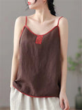 Women's Cute Solid Color Camisole Tops