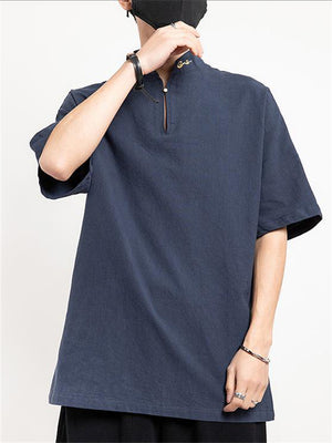 Men's Simple Comfy Cotton Linen Shirts