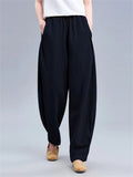 Fashion Bloomers High-waist Pants