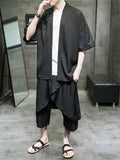 Chinese Style Casual Loose Male Outfits