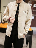 Spring Style Simple Crane Cool Men's Jackets