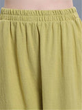 Retro Casual Elastic Waist Ankle-Banded Bloomers