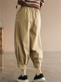 Summer Fall New Casual Loose Solid Pants For Women