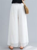 Fashion Comfy Chiffon Loose Pants