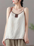 Women's Cute Solid Color Camisole Tops