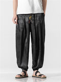 Vintage Chinese Type Long Pants For Men