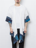 Japanese High Street Short Sleeve Linen Jacket