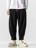 Keep Warm Solid Color Woolen Pants