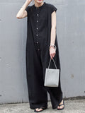 Women's Cozy Relaxed Eyelet Jumpsuits