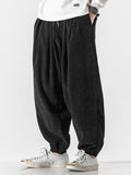 Men's Corduroy Harem Pants