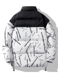 Winter Cotton-padded Short Modern Bread Coats For Men