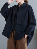 New Autumn Solid Loose Comfy Stylish Women's Jackets