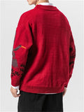 Loose Sweater Fashion Long Sleeve Men's Shirts