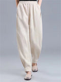 Fashion Oversized Retro Lantern Female Pants