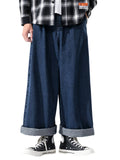 Men's Stylish Wide Leg Street Jeans