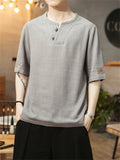 Traditional Chinese Solid Color Hot Men's Shirts