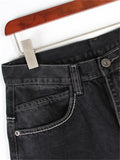 Men's Plus Size Street Style Embroidered Jeans