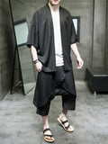 Chinese Style Casual Loose Male Outfits