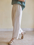 Japanese Style Straight Leg Women's Pants