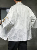 Retro Embroidery Loose Cloak Jackets