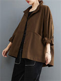 Simple Autumn Solid Color Casual Relaxed Hot Sale Women's Jackets