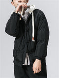 Chinese Streetwear Winter Hooded Designer Coat