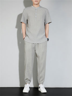 Chinese Style Comfortable Relaxed Tang Suit Men's Outfits